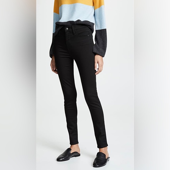 MADEWELL - 10" High-Rise Skinny Jeans - Picture 5 of 13
